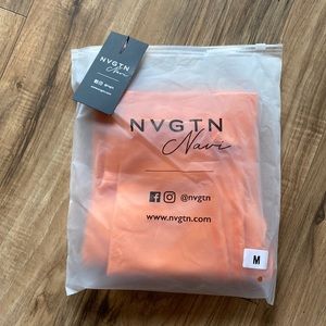 NVGTN Sunset Orange NV Seamless Leggings Medium Unworn Excellent condition